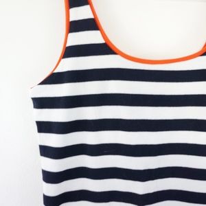 Banana Republic Tops - Banana Republic Navy White and Orange striped tank Banana Republic Tops - Banana Republic Navy White and Orange striped tank